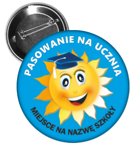 Pasowanie na ucznia słońce 