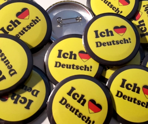 przypinki Ich liebe Deutsch