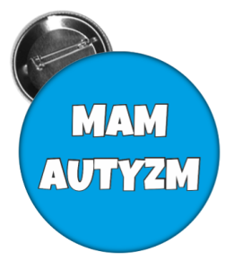Przypinka: MAM AUTYZM