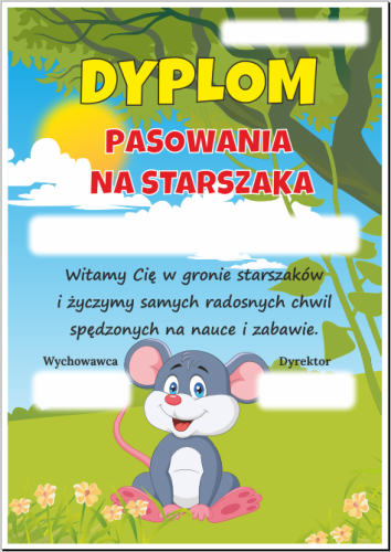 Pasowanie na starszaka - Myszka