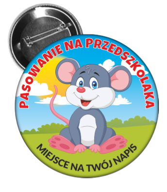 Pasowanie na przedszkolaka - Myszka