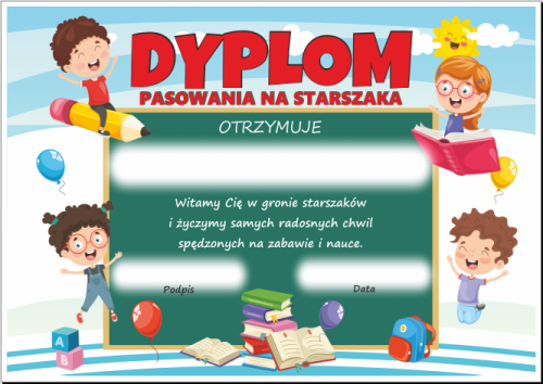 Pasowanie na starszaka - wzór 38