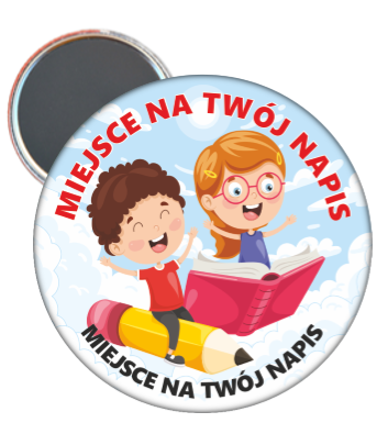 Magnes: Uniwersalny (Dzieci w chmurach) + twoje napisy