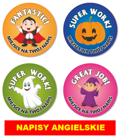 Naklejki motywacyjne Halloween