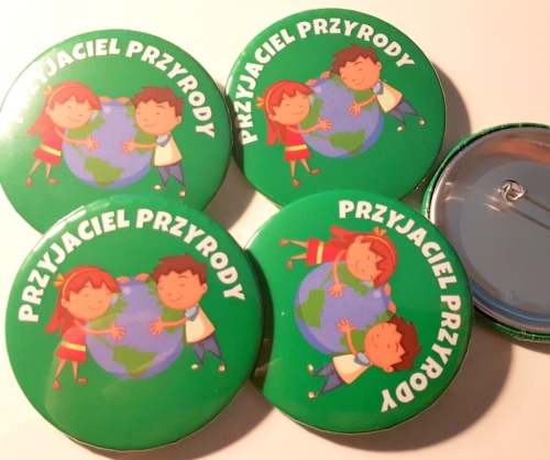 przypinka przyjaciel przyrody