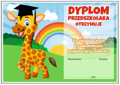 Dyplom przedszkolaka żyrafa.PNG