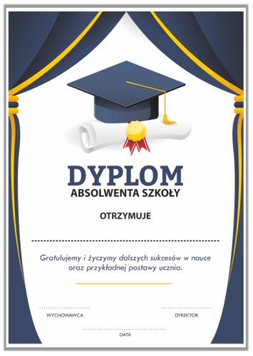 Dyplom Absolwenta szkoły