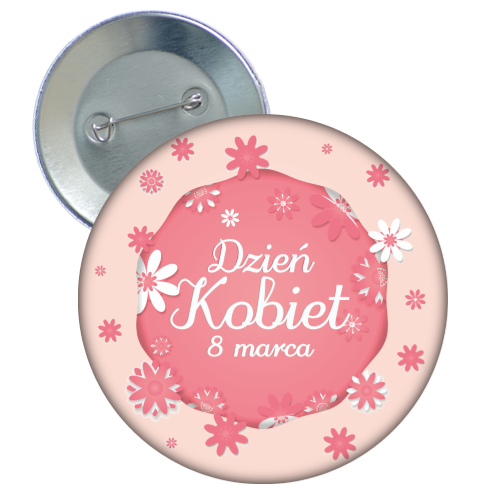 Przypinka dzień Kobiet