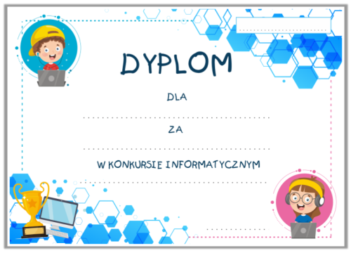 Dyplom konkurs informatyczny