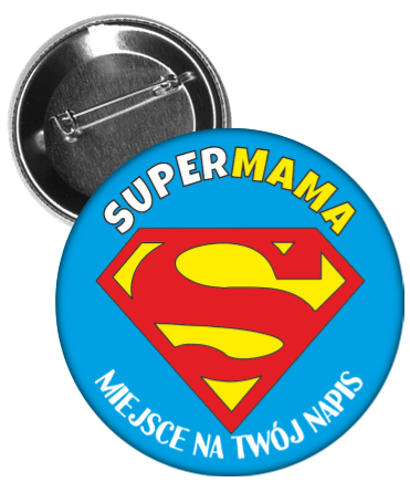Przypinka supermamy