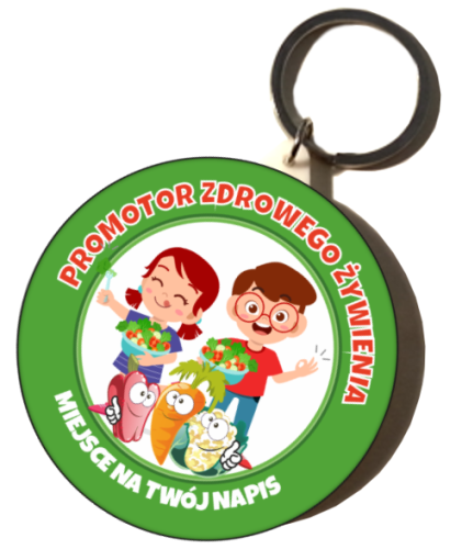 Promotor zdrowego żywienia - breloczek