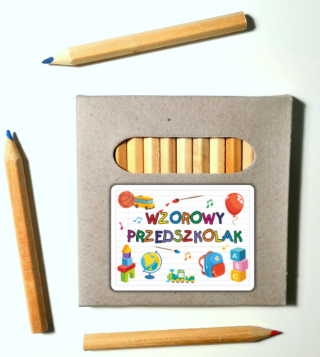 Kredki ołówkowe (12 szt.) : Wzorowy Przedszkolak 