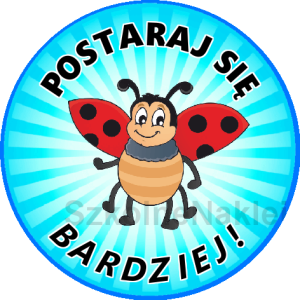 Naklejki ⌀ 40 mm zaprojektowane przez klienta