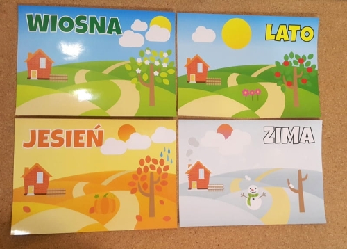 plansze edukacyjne pory roku