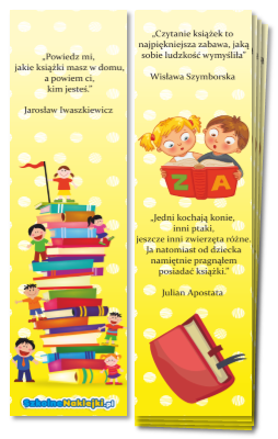Zakładka z książkami 