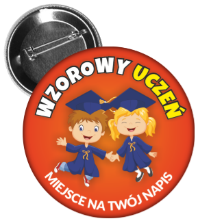 Przypinka Wzorowego ucznia