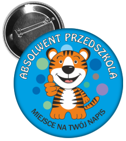 przypinka absolwenta przedszkola/ ukończenia przedszkola