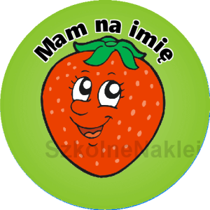 Naklejki ⌀ 40 mm zaprojektowane przez klienta