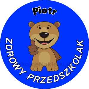 Przypinka ⌀ 58 mm zaprojektowana przez klienta