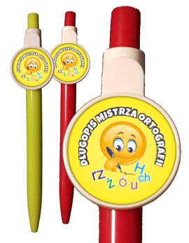 Długopisy z obrazkiem w języku polskim