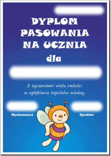 Dyplom pasowania na ucznia