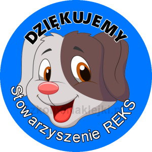 Przypinka ⌀ 58 mm zaprojektowana przez klienta