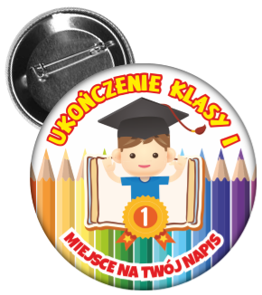 Przypinka ukończenia klasy 1