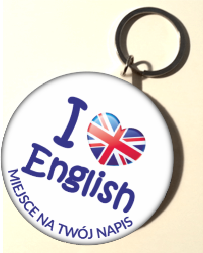 Breloczek I Love English
