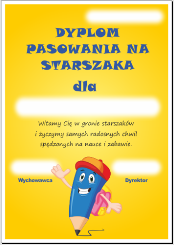 Pasowanie na starszaka