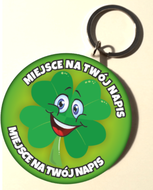 Breloczek z koniczyną