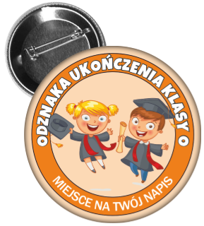 Przypinka ukończenia klasy 0.