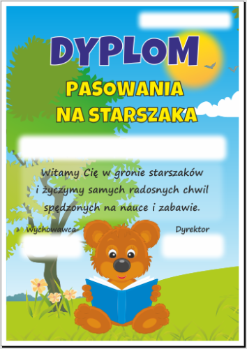 pasowanie na straszaka