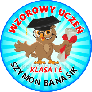 Przypinka ⌀ 58 mm zaprojektowana przez klienta