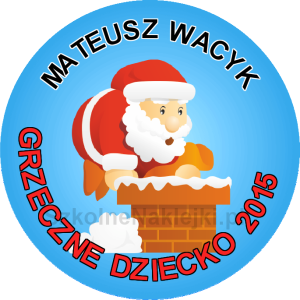 Breloczek ⌀ 58 mm zaprojektowany przez klienta