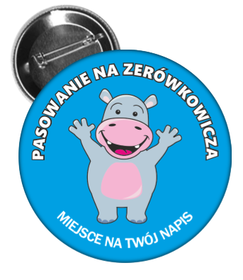 Pasowanie na zerówkowicza - wzór 4