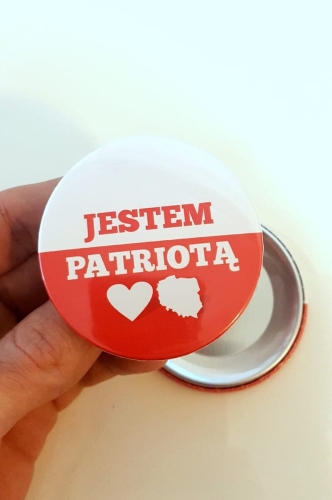 przypinka patriotyczna jestem patriotą