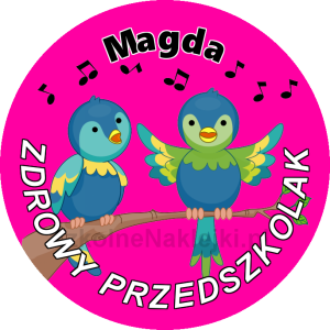 Przypinka ⌀ 58 mm zaprojektowana przez klienta