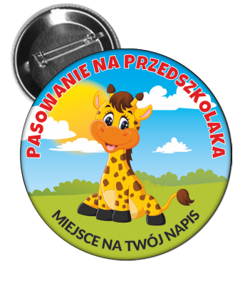Pasowanie na przedszkolaka - Żyrafa
