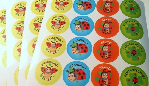 naklejki biedronki