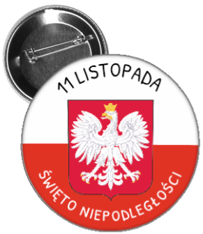 przypinka 11 Listopada Święto Niepodległości