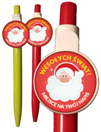 długopis świąteczny