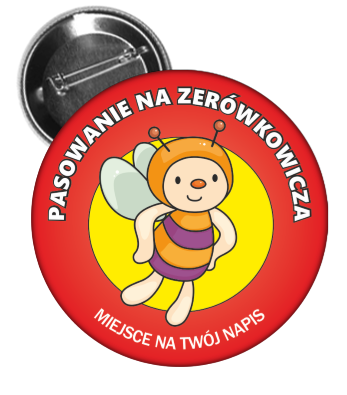 Pasowanie na zerówkowicza - wzór 3