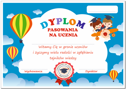 Pasowanie na ucznia dzieci 