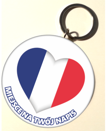 Brelok J. francuski - J'aime le français