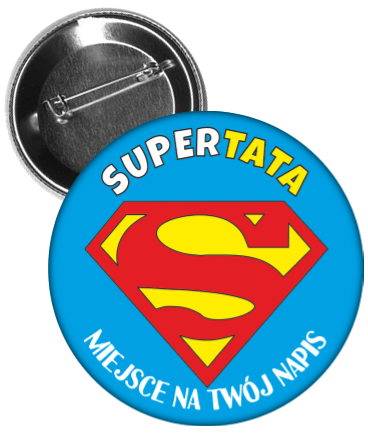 Przypinka supertaty.