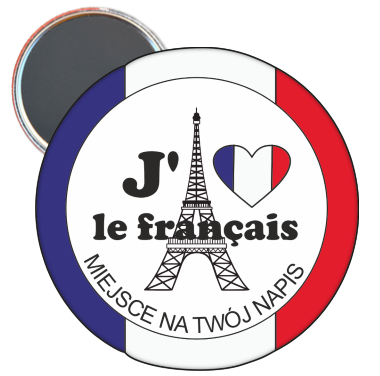 Magnes francuski - J'aime le français
