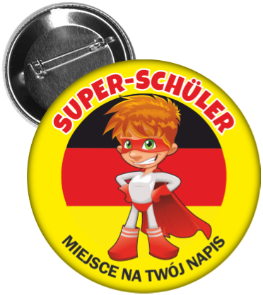Przypinka SUPER-SCHÜLER