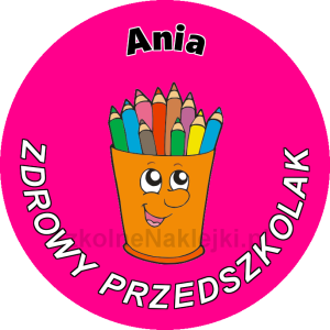 Przypinka ⌀ 58 mm zaprojektowana przez klienta