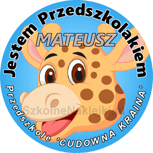 Przypinka ⌀ 58 mm zaprojektowana przez klienta