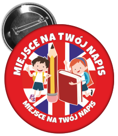 Przypinka J. Angielski